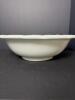 Ironstone China White Embossed Serving Bowl - 2