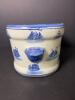Nantucket Blue and White Ceramic Chamber Pot - 2