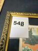 10x12 Framed Print of Three Scottie Dogs in Gilt Ornate Frame - 6