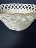 Lenox Porcelain Reticulated Bowl with Floral Relief and Gold Rim - 3