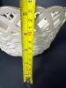 Lenox Porcelain Reticulated Bowl with Floral Relief and Gold Rim - 5