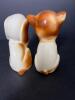 Pair of Small Ceramic Dog Figurines, Circa 1930s Style - 4
