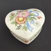 Small Wedgwood Bone China Heart Trinket Box