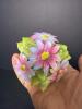 Three Minatare Royal Albert Bone China Flower Trinket Boxes - 3