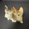 Tiny Ceramic Dog Salt & Pepper Shaker with dogs figurine - 2