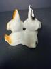 Tiny Ceramic Dog Salt & Pepper Shaker with dogs figurine - 7