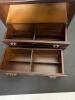 Miniature Mahogany-Chest With Card Dividers - 4