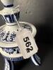 Blue and White Porcelain Lidded Potpourri Jar in the Neoclassical Style - 6