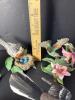 Five Lenox Fine Porcelain Bird and Flower Figurines, 1989 - 2
