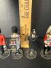 Four Corgi Icon British Guardsmen and Policeman Figurines - 4