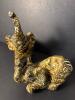 Pair of LaVie Animal Print Elephant Figurines - 2