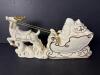 Mikasa Holiday Elegance Porcelain Santa with Sleigh Figurine - 4