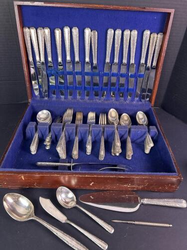 Towle Sterling Silver & Stainless Flatware Set