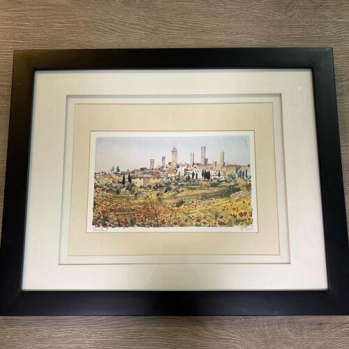 Framed Landscape Wall Art, 20"x16"
