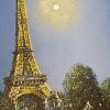 Pair of Framed Paris Street Scene Art, 12"x10" - 5
