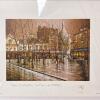 Pair of Framed Paris Street Scene Art, 12"x10" - 6