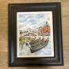 Four Pieces of Italian and Americana Watercolor-Style Wall Art - 2