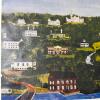 Four Pieces of Italian and Americana Watercolor-Style Wall Art - 12