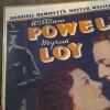 "The Thin Man" Movie Poster in Gold Toned Frame, 22"x28" - 2