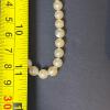 Faux Pearl Necklace with 14K Gold Filigree Clasp - 4