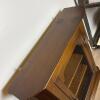 Rustic Wooden Wall Cabinet With Chicken Wire Door - 2