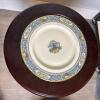 Bombay Company Plate Stand Table with Lenox Autumn Plate - 3