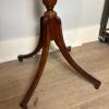 Pedestal Side Table with Scalloped Top by The Bombay Company - 3
