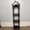Three-Tier Wooden Wall Shelf