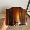 Three-Tier Wooden Wall Shelf - 7
