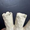 Ceramic Five-Tube Vase with Textured Design - 5