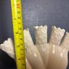 Ceramic Five-Tube Vase with Textured Design - 7