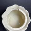Fitz and Floyd Floral Embossed Ceramic Pitcher - 5