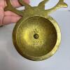 Pair of Brass Horse Motif Wall Candle Sconces - 5
