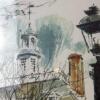 Framed Wall Art of Governor's Palace Williamsburg by John Haymson, 16"x18" - 6