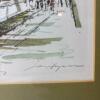 Framed Wall Art of Bruton Parish Church, Williamsburg, by John Haymson, 16"x18" - 5