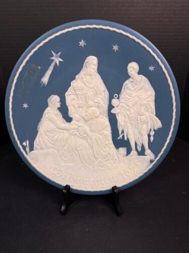 Villeroy & Boch Mettlach Christmas Plate Weihnachten 1978