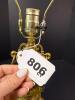 Italian Rococo-Style Porcelain and Gilt Metal Table Lamp - 8