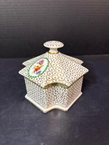 Erphila Germany Porcelain Box with Lid