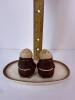 Monk Salt and Pepper Shakers with Tray - 2