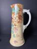 Tall Limoges Hand-Painted Porcelain Tankard Pitcher