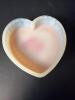 Fenton Handpainted Heart-Shaped Pink Glass Trinket Box - 3