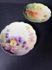 Hand Painted Floral Motif Porcelain Pitcher and Plates - 9