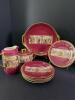 Phoenix China Czecho-Slovakia Classical Revival Porcelain Set