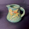 Roseville Pottery Creamer and Sugar in Floral Motif - 3
