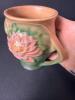 Small Roseville Pottery Water Lily-Style Vase - 2