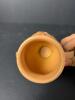 Small Roseville Pottery Water Lily-Style Vase - 4