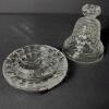 Waterford Crystal No&euml;l 1977 Bell With Underplate
