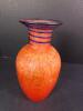 Art Glass Vase in the Mid-Century Modern Style