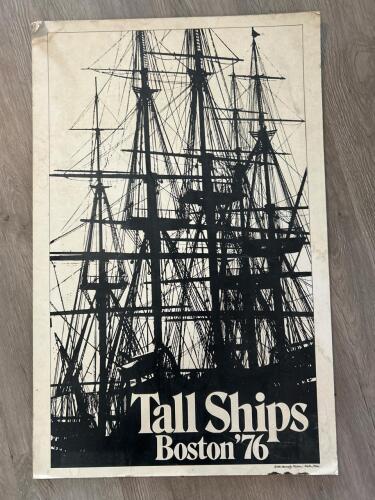 Tall Ships Boston '76 Poster by Kennedy Studios