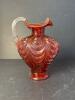 Fenton 75th Anniversary Ruby Red Glass Ewer Pitcher